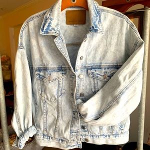 Acid Wash Denim Jacket